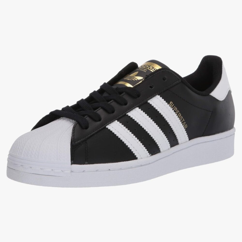 Adidas Original Women's Superstar Black and White, Size 8